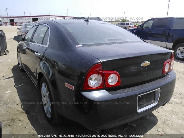 1G1ZE5E72BF288544 - 2011 CHEVROLET MALIBU LTZ 黑色 照片 3