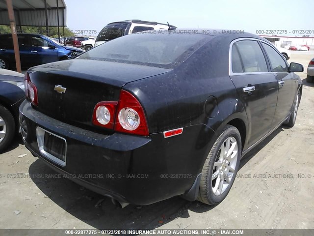 1G1ZE5E72BF288544 - 2011 CHEVROLET MALIBU LTZ 黑色 照片 4