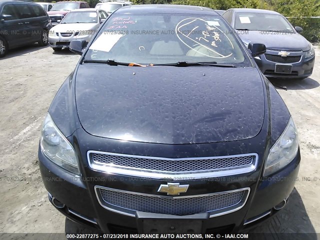 1G1ZE5E72BF288544 - 2011 CHEVROLET MALIBU LTZ 黑色 照片 6