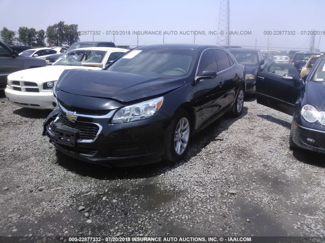 1G11C5SL5FF305539 - 2015 CHEVROLET MALIBU 1LT 黑色 照片 2