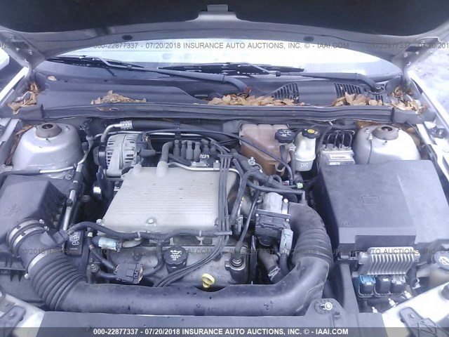 1G1ZT54814F179043 - 2004 CHEVROLET MALIBU LS SILVER photo 10