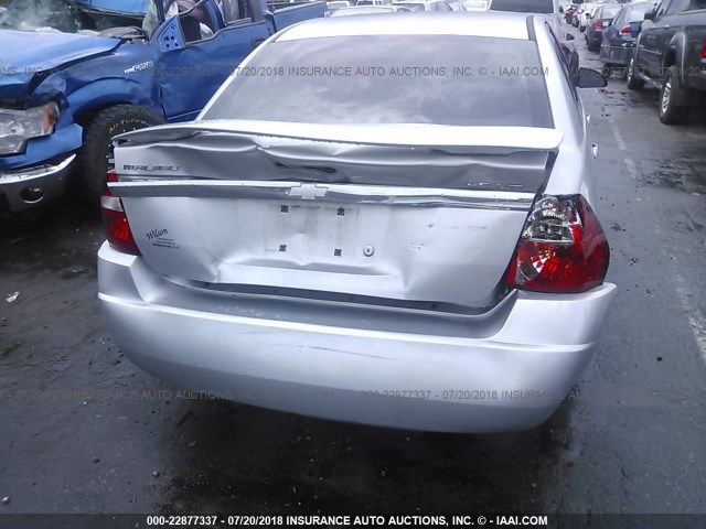 1G1ZT54814F179043 - 2004 CHEVROLET MALIBU LS SILVER photo 6