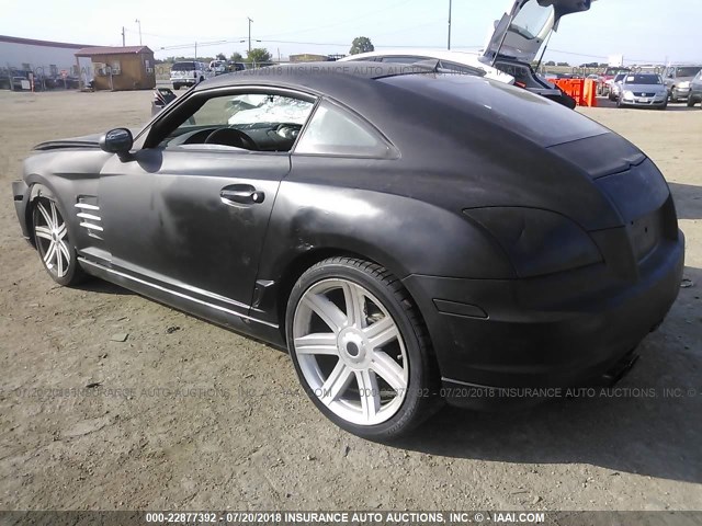 1C3AN69L65X027311 - 2005 CHRYSLER CROSSFIRE LIMITED BLACK photo 3