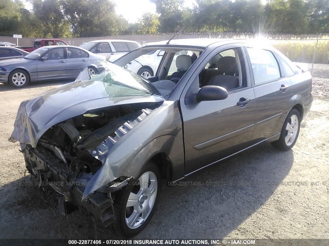 1FAHP34N47W268830 - 2007 FORD FOCUS ZX4/S/SE/SES 灰色 照片 2
