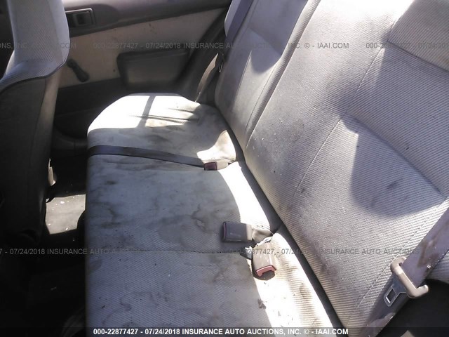 JT2EL56E3S0105978 - 1995 TOYOTA TERCEL DX WHITE photo 8