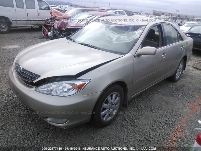 JTDBE32K740265966 - 2004 TOYOTA CAMRY LE/XLE 棕色 照片 2