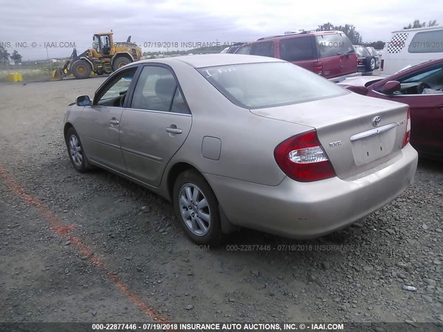 JTDBE32K740265966 - 2004 TOYOTA CAMRY LE/XLE 棕色 照片 3