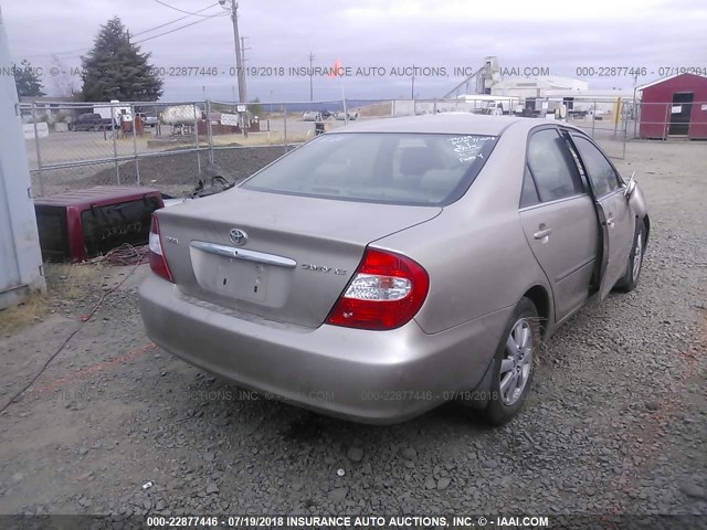 JTDBE32K740265966 - 2004 TOYOTA CAMRY LE/XLE 棕色 照片 4