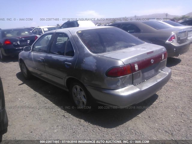 3N1AB41D7XL073907 - 1999 NISSAN SENTRA XE/GXE SILVER photo 3