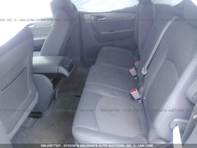 1GNKVFKD7DJ102562 - 2013 CHEVROLET TRAVERSE LS GRAY photo 8