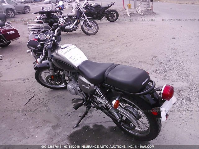 JS1NJ4CA0C2100049 - 2012 SUZUKI TU250 X GRAY photo 3