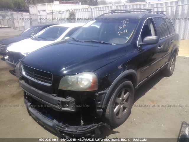 YV4CY592161233358 - 2006 VOLVO XC90 BLACK photo 2