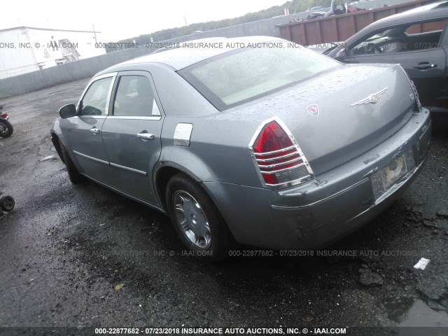 2C3KA53G26H218347 - 2006 CHRYSLER 300 TOURING GRAY photo 3