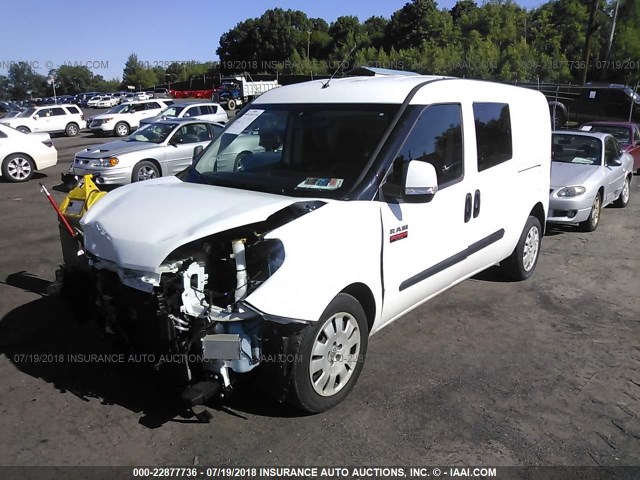 ZFBERFBT3G6C52232 - 2016 RAM PROMASTER CITY SLT 白色 照片 2
