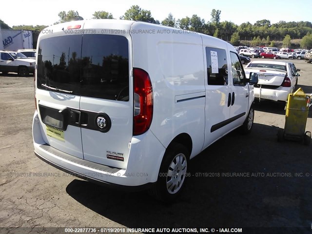 ZFBERFBT3G6C52232 - 2016 RAM PROMASTER CITY SLT 白色 照片 4