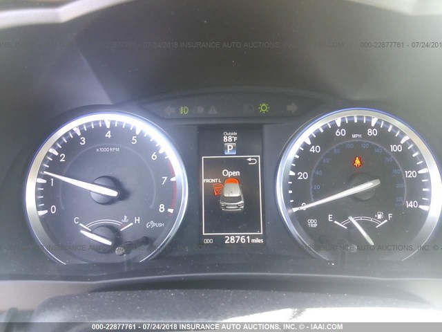 5TDJKRFH4GS343854 - 2016 TOYOTA HIGHLANDER XLE ნაცრისფერი ფოტო 7