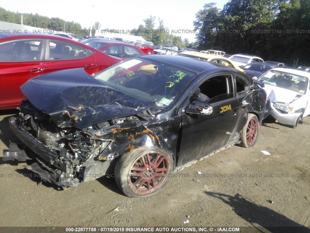 JTKDE177370195655 - 2007 TOYOTA SCION TC შავი ფოტო 2