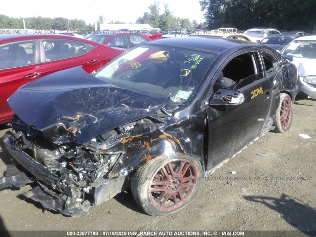 JTKDE177370195655 - 2007 TOYOTA SCION TC შავი ფოტო 6