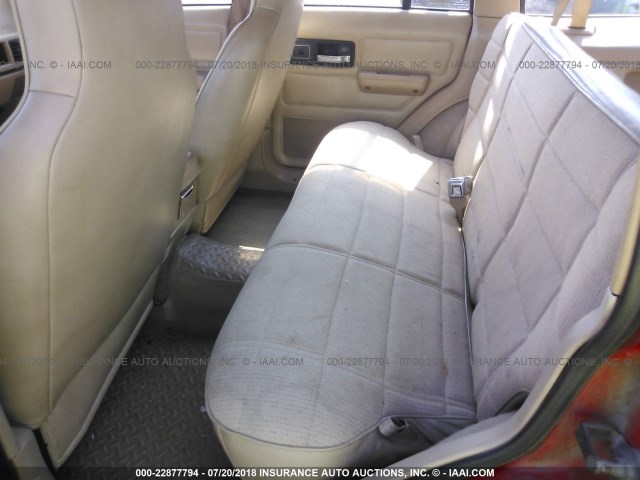 1J4FJ68S2TL160412 - 1996 JEEP CHEROKEE SPORT/CLASSIC წითელი ფოტო 8