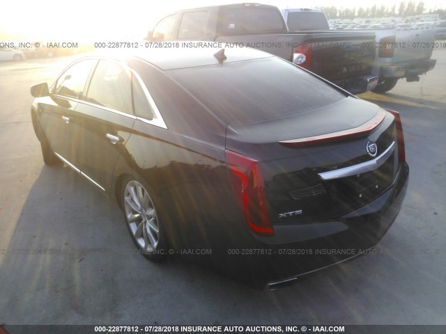 2G61S5S3XD9135777 - 2013 CADILLAC XTS PREMIUM COLLECTION BLACK photo 3