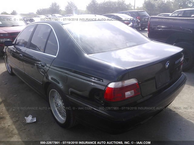 WBADT43401GX22654 - 2001 BMW 525 I AUTOMATIC BLACK photo 3