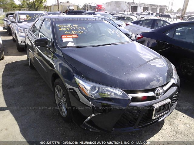 4T1BF1FK9HU426730 - 2017 TOYOTA CAMRY LE/XLE/SE/XSE BLACK photo 1