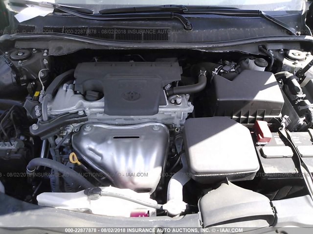 4T1BF1FK9HU426730 - 2017 TOYOTA CAMRY LE/XLE/SE/XSE BLACK photo 10