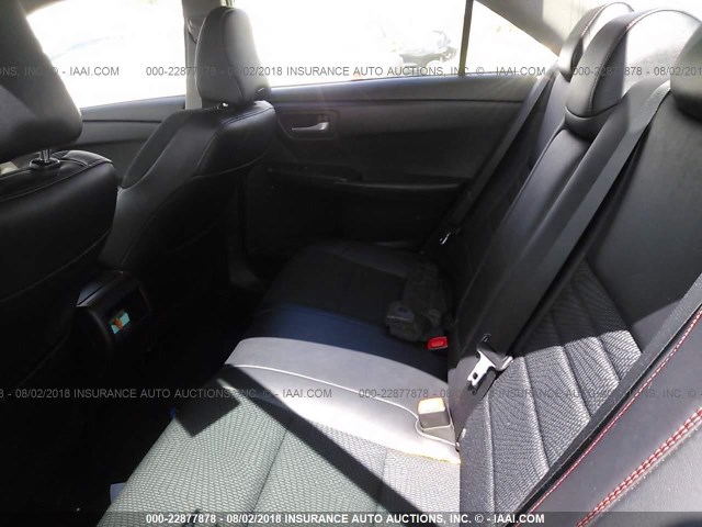 4T1BF1FK9HU426730 - 2017 TOYOTA CAMRY LE/XLE/SE/XSE BLACK photo 8
