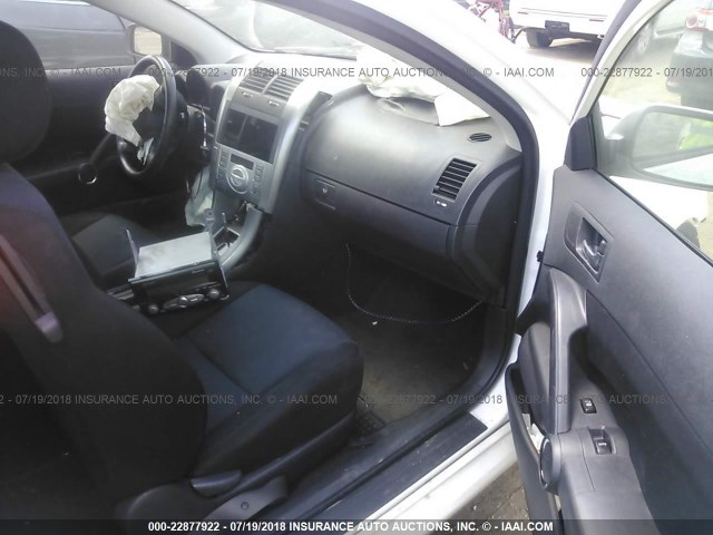 JTKDE177160095147 - 2006 TOYOTA SCION TC 白色 照片 5