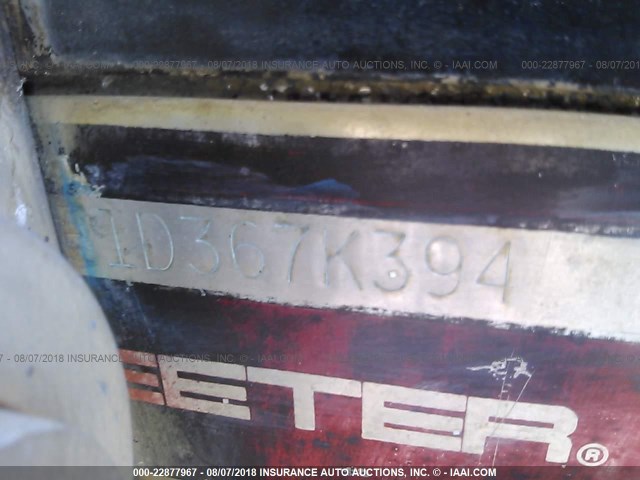 STE1D367K394 - 1994 SKEETER ZX-175  BLACK photo 9