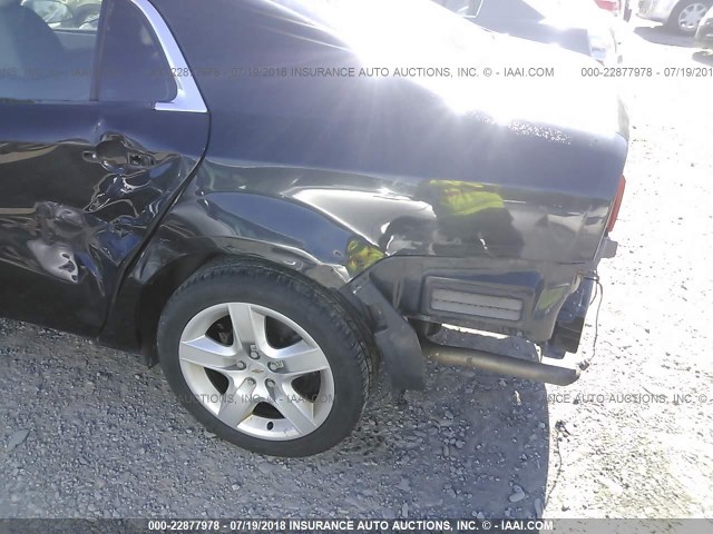 1G1ZB5E1XBF168057 - 2011 CHEVROLET MALIBU LS შავი ფოტო 6