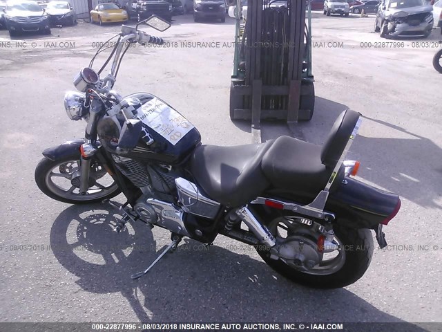 1HFSC1801YA400963 - 2000 HONDA VT1100 C BLACK photo 3