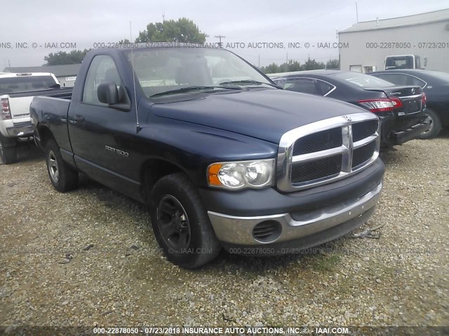 1D7HA16K14J242333 - 2004 DODGE RAM 1500 ST BLUE photo 1