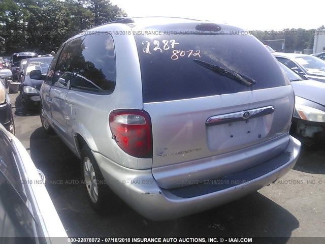 2C8GT54L32R573988 - 2002 CHRYSLER TOWN & COUNTRY LXI GRAY photo 3