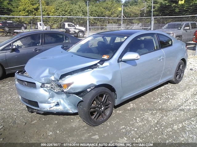 JTKDE167X60107720 - 2006 TOYOTA SCION TC 蓝色 照片 2