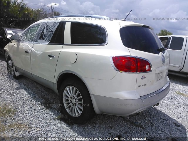 5GAKRCED0CJ168040 - 2012 BUICK ENCLAVE WHITE photo 3
