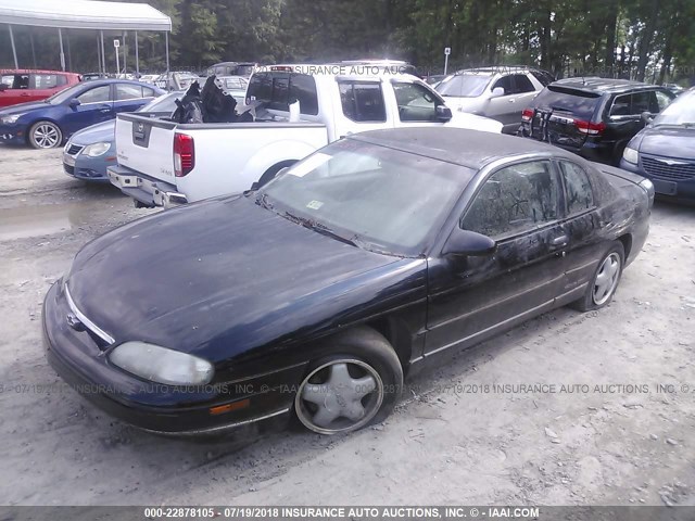 2G1WW12M2X9289762 - 1999 CHEVROLET MONTE CARLO LS 黑色 照片 2
