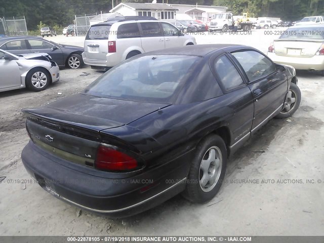 2G1WW12M2X9289762 - 1999 CHEVROLET MONTE CARLO LS 黑色 照片 4