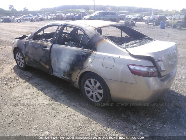 4T1BB46K18U051171 - 2008 TOYOTA CAMRY HYBRID BEIGE photo 3