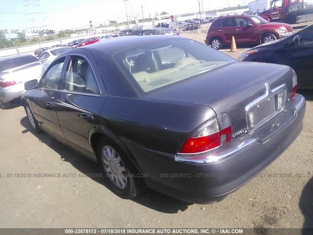 1LNHM86S95Y619974 - 2005 LINCOLN LS 黑色 照片 3