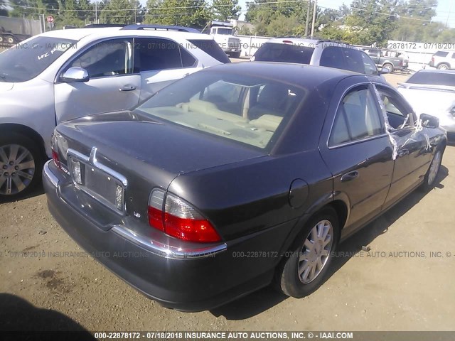 1LNHM86S95Y619974 - 2005 LINCOLN LS 黑色 照片 4