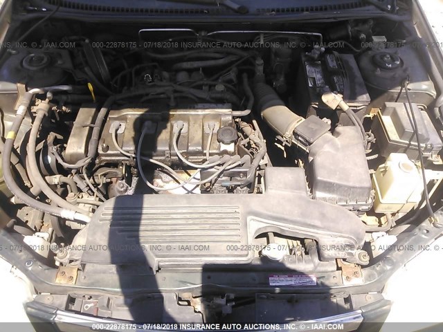 JM1BJ2212X0142786 - 1999 MAZDA PROTEGE ES 绿色 照片 10