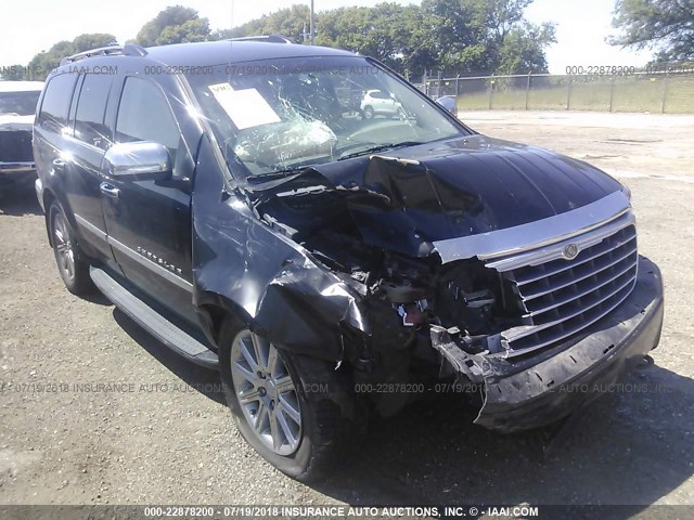 1A8HW58258F106305 - 2008 CHRYSLER ASPEN LIMITED BLACK photo 6