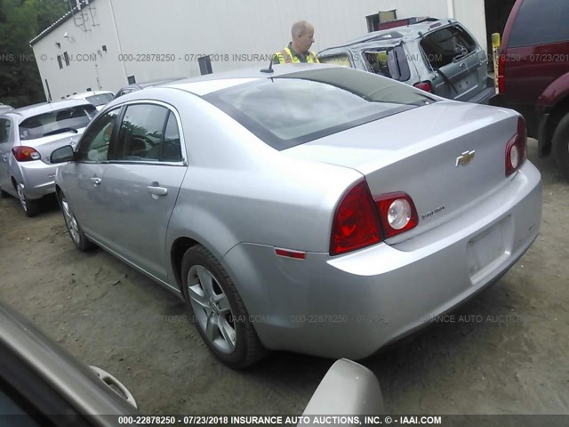 1G1ZB5E15BF121535 - 2011 CHEVROLET MALIBU LS SILVER photo 3