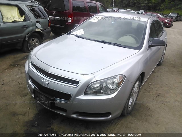 1G1ZB5E15BF121535 - 2011 CHEVROLET MALIBU LS SILVER photo 6