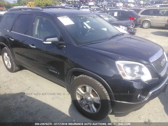 1GKEV23718J139737 - 2008 GMC ACADIA SLT-1 Schwarz Foto 1