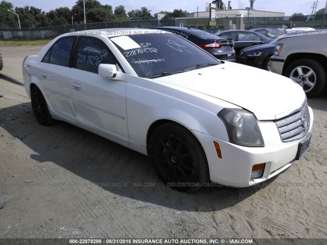 1G6DM57NX30173360 - 2003 CADILLAC CTS WHITE photo 1