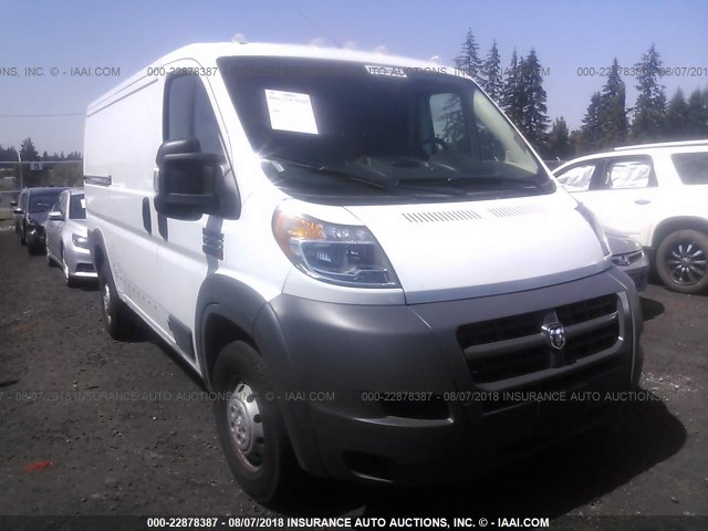 3C6TRVAG3HE538732 - 2017 RAM PROMASTER 1500 1500 STANDARD WHITE photo 1