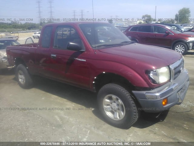 4TASM92N3WZ150629 - 1998 TOYOTA TACOMA XTRACAB PRERUNNER RED photo 1