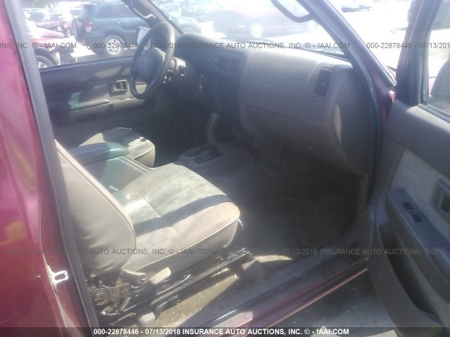 4TASM92N3WZ150629 - 1998 TOYOTA TACOMA XTRACAB PRERUNNER წითელი ფოტო 5